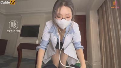 糖心Vlog 足交胸推巨乳女醫生早泄治療秘術 全方位敏感挑逗 情深叉喔